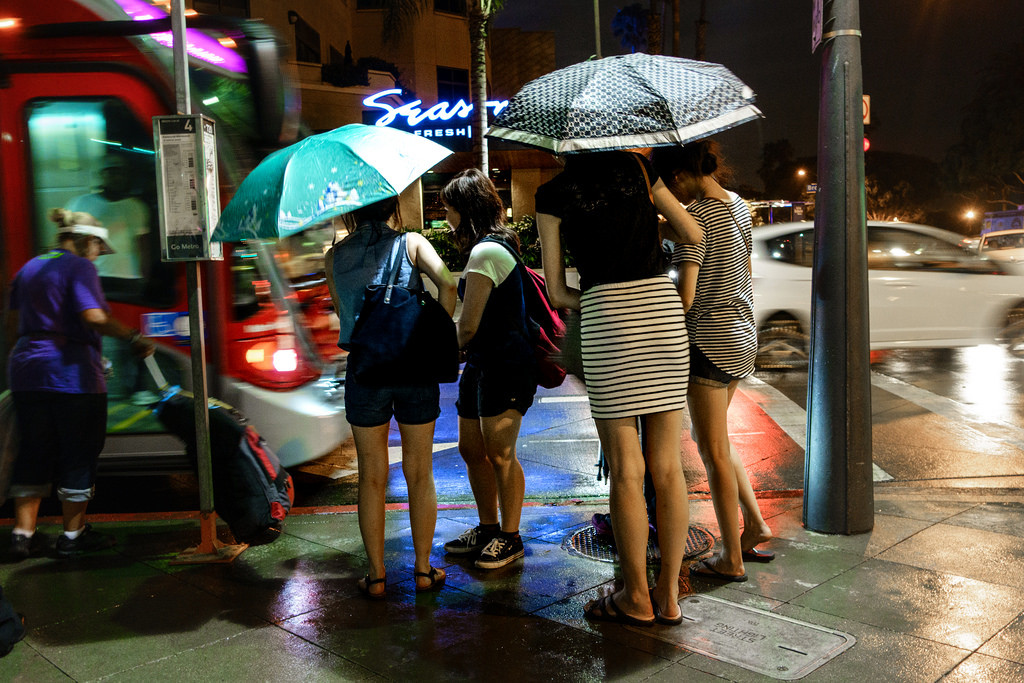 Rainy-Night-in-Santa-Monica