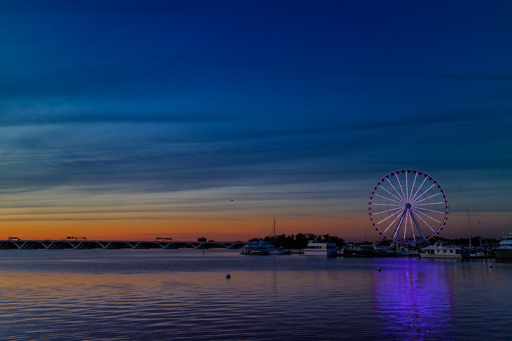 National-Harbor-at-Sunset